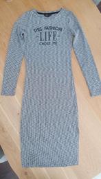 Coolcat grijze jurk stretch mast 146-152, Meisje, Ophalen of Verzenden, Zo goed als nieuw, Jurk of Rok