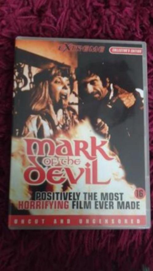 Te koop Dvd Mark.of the devil - originele versie jaren 70, Cd's en Dvd's, Dvd's | Horror, Zo goed als nieuw, Gore, Vanaf 16 jaar