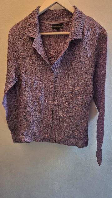 Paarse blouse mammcha maat l beschikbaar voor biedingen