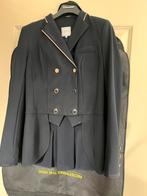 Wedstrijdjasje samshield donkerblauw met rose goud, Dieren en Toebehoren, Paardrijkleding, Dressuur, Ophalen of Verzenden, Zo goed als nieuw