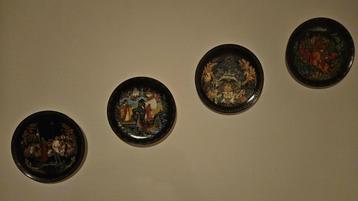 12 x Tianex wandborden (Russische legendes 1989) beschikbaar voor biedingen