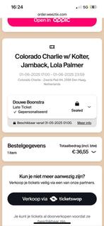 Colorado Charlie kolter, jamback & lola palmer, Eén persoon