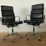2 Vintage Vitra Herman Miller Eames bureaustoel EA 219 EA219, Huis en Inrichting, Ophalen, Gebruikt, Zwart, Nvt