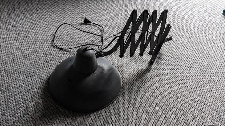 Vintage industriële wandlamp, Huis en Inrichting, Lampen | Wandlampen, Zo goed als nieuw, Ophalen of Verzenden