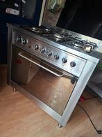 5 pits indesit gasfornuis / fornuis MOET WEG !, Witgoed en Apparatuur, Ophalen, 60 cm of meer, 4 kookzones, Gas