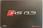 Hardcover Audi RS Q3 Brochure - Quattro GmbH - 2015, Quattro GmbH, Ophalen of Verzenden, Zo goed als nieuw, Audi