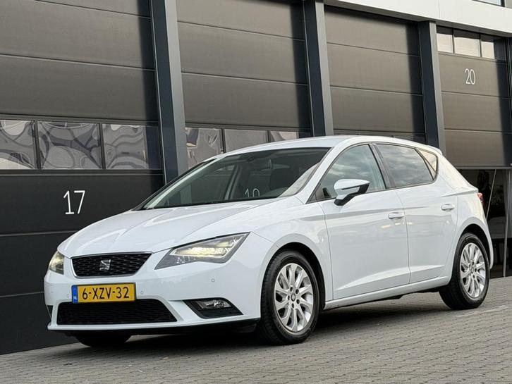 SEAT Leon 1.6 TDI Leer Navi Clima PDC (bj 2014), Auto's, Seat, Bedrijf, Te koop, Leon, Airbags, Airconditioning, Boordcomputer
