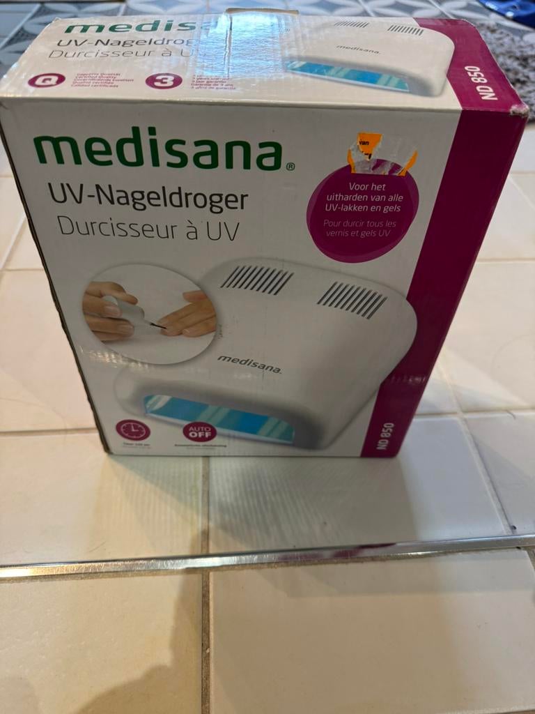 Uv nageldroger zgan, Witgoed en Apparatuur, Persoonlijke-verzorgingsapparatuur, Ophalen, Zo goed als nieuw, Hand- en Voetverzorging