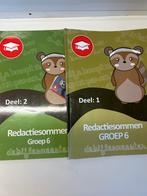 Redactiesommen Groep 6 - Deel 1 & 2, Boeken, Ophalen of Verzenden, Gelezen, Overige niveaus, Overige vakken