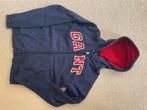 GANT blauw hoodie vest 158-164 izgs, Trui of Vest, Jongen of Meisje, GANT, Ophalen of Verzenden