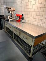 GROTE Werkbank met 4 laden, Zakelijke goederen, Horeca | Meubilair en Inrichting, Ophalen, Gebruikt