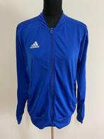 Jas49 - Kobaltblauw Adidas jasje maat M (1), Kleding | Dames, Ophalen of Verzenden, Zo goed als nieuw, Maat 38/40 (M), Blauw