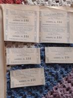 Coupons van antirevolutionaire bladen te sliedrecht, Postzegels en Munten, Aandelen en Waardepapieren, Ophalen of Verzenden