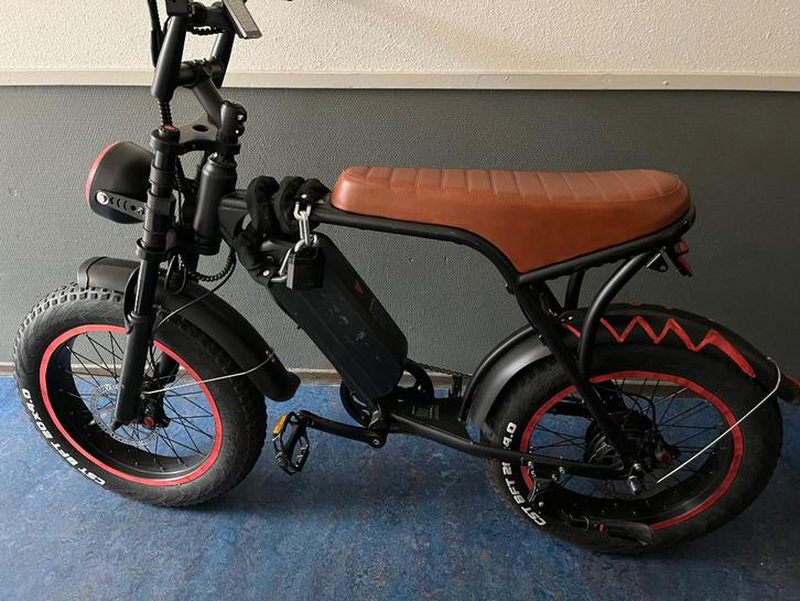 Fatbike, Fietsen en Brommers, Elektrische fietsen, Gebruikt, Overige merken, 59 cm of meer, 30 tot 50 km per accu, Ophalen