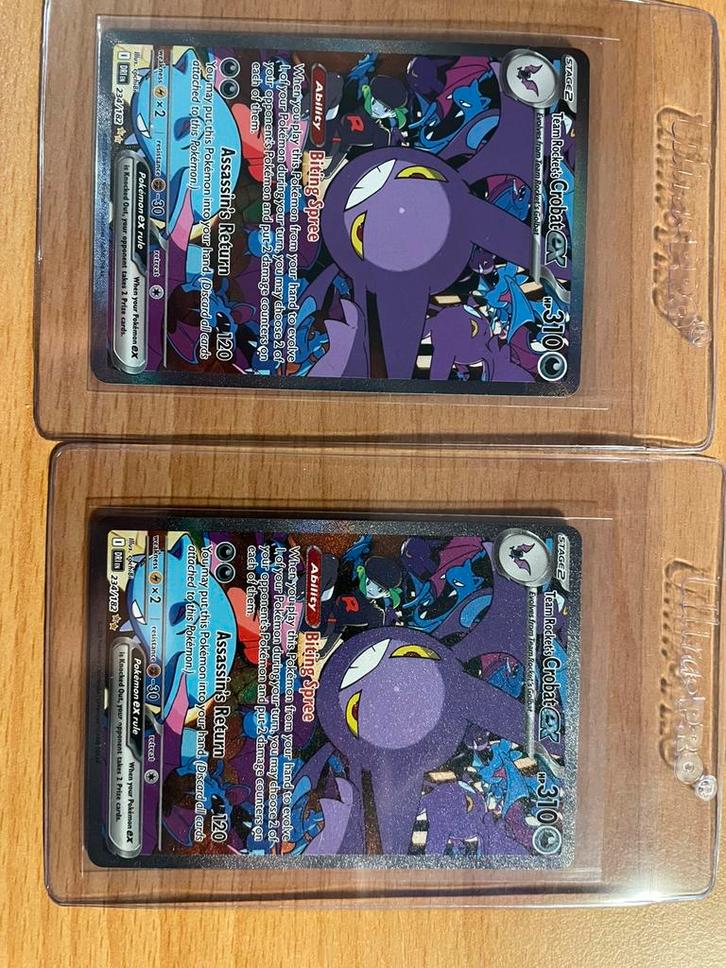 Team rockets crobat sir destined rivals, Hobby en Vrije tijd, Verzamelkaartspellen | Pokémon, Zo goed als nieuw, Ophalen of Verzenden