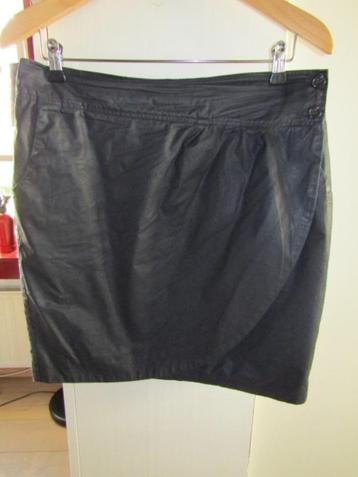 D1974 Josephine & Co mt 38-40 rok zwart coated wax wikkel  beschikbaar voor biedingen