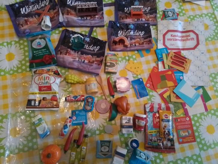 Keukenminis, Winterdorp, Winkelminis - Grote verzameling!, Kinderen en Baby's, Speelgoed | Overig, Gebruikt, Jongen of Meisje