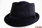 Velour hoed Michael Zechbauer by Mayser blauw 58 nieuw, Kleding | Heren, Hoeden en Petten, Hoed, Nieuw, Ophalen of Verzenden, 58 of 59 cm (L, 7¼ of ⅜ inch)