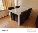 Complete eetkamers 160x90, Ophalen of Verzenden, Zo goed als nieuw