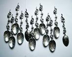 12 antieke zilveren lepeltjes, Antiek en Kunst, Ophalen of Verzenden