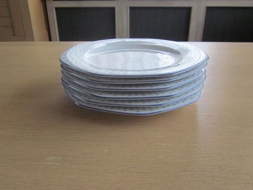 Seltmann Weiden Aurelia 6 porseleinen gebakbordjes D18,5cm, Huis en Inrichting, Keuken | Servies, Zo goed als nieuw, Bord(en)