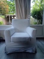 Fauteuil wit, Huis en Inrichting, Fauteuils, 75 tot 100 cm, Minder dan 75 cm, Gebruikt, Stof