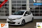 Toyota Yaris 1.0-12V VVT-I 5-DEURS Aspiration/Comfort ACHTER, Stof, Gebruikt, Wit, Handgeschakeld