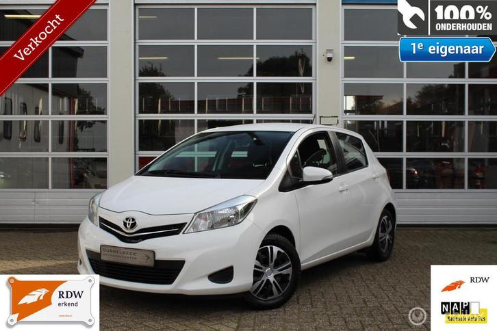 Toyota Yaris 1.0-12V VVT-I 5-DEURS Aspiration/Comfort ACHTER, Auto's, Toyota, Yaris, ABS, Achteruitrijcamera, Airbags, Airconditioning