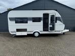 Hobby De Luxe 460 LU enk bed 1ste ned model 2026 voorraad, Caravans en Kamperen, Caravans, Schokbreker, Rondzit, Hobby, Bedrijf