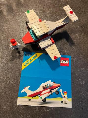 Vintage Lego Legoland 6687 Turbo Prop I beschikbaar voor biedingen