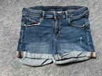 H&M low waist denim short maat 40, Kleding | Dames, Blauw, W30 - W32 (confectie 38/40), H&M, Ophalen of Verzenden