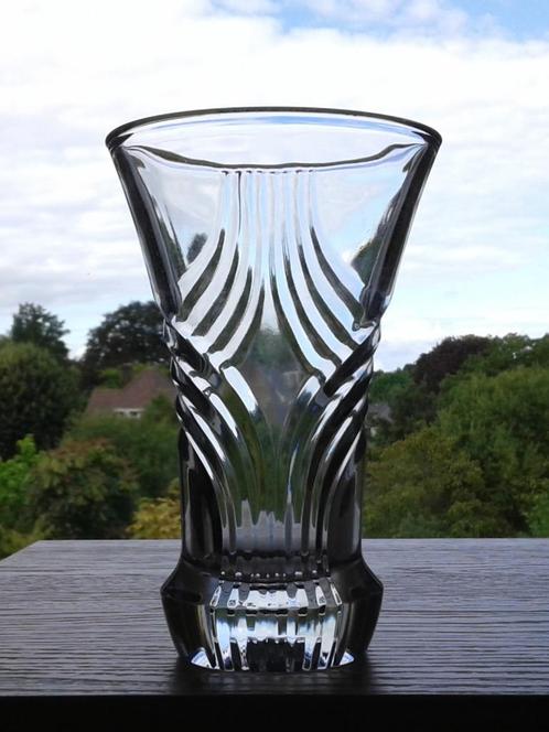 Vaas Kristal Cristal d’Arques Frankrijk, Antiek en Kunst, Antiek | Glas en Kristal, Ophalen of Verzenden
