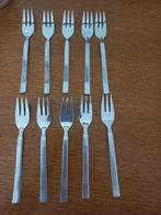 Vintage Inoxa Gebaksvorkjes - 10 stuks, Ophalen