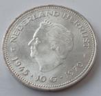 Zilveren tientje 1970, Koningin Juliana, Zilver, Ophalen of Verzenden, Losse munt