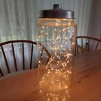 Glazen Sierpot met LED Lichtketting, Ophalen of Verzenden