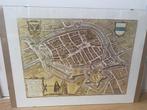 Oude stadskaart van Groningen met lijst, Antiek en Kunst, Ophalen