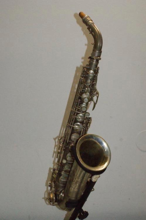 15786 Vintage Conn M Altsaxofoon 1933 + 3 Maanden GARANTIE, Muziek en Instrumenten, Blaasinstrumenten | Saxofoons, Zo goed als nieuw