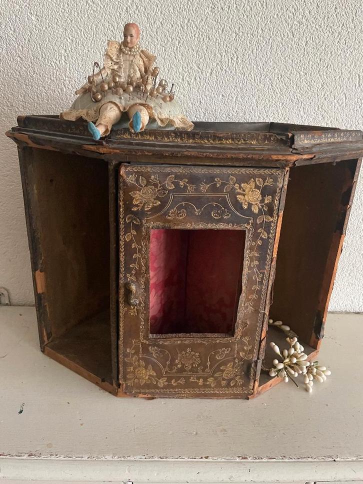 OUD Sleets Kastje ,Apart en MEER Brocante, Antiek en Kunst, Curiosa en Brocante, Ophalen of Verzenden