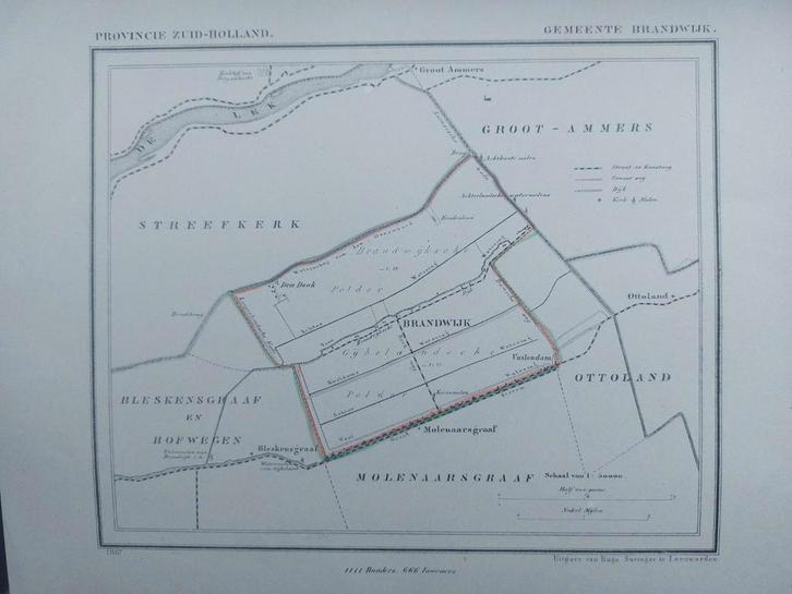 ca09c, Antiek en Kunst, Kunst | Litho's en Zeefdrukken, Ophalen of Verzenden