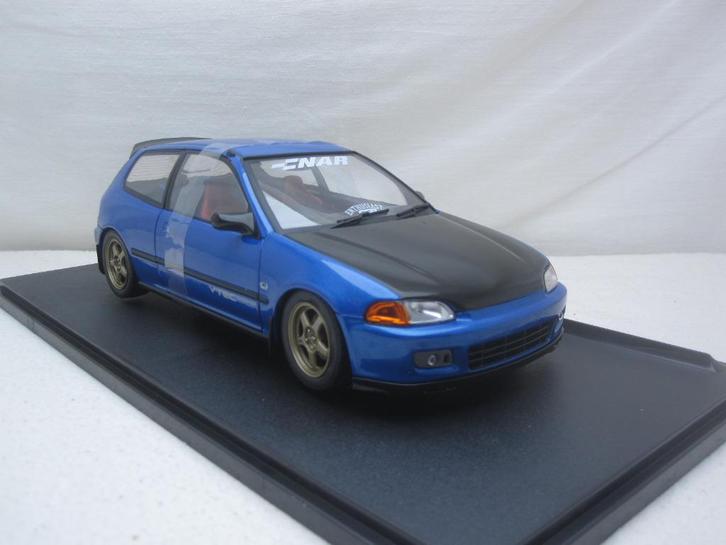 Honda Civic EG6 SiR 1991 Solido Works 1:18 Solido, Hobby en Vrije tijd, Modelauto's | 1:18, Nieuw, Auto, Solido, Ophalen of Verzenden