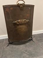 Openhaard plaat koper, Ophalen of Verzenden, Gebruikt, Metaal