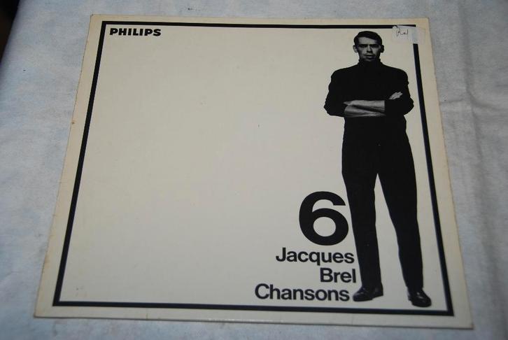 Jacques Brel – Chansons LP Vinyl, Cd's en Dvd's, Vinyl | Pop, Gebruikt, 1960 tot 1980, 12 inch, Ophalen of Verzenden