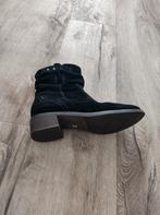 Prachtige zwart suède laarsjes met hak, maat 37. Jones laars, Lage of Enkellaarzen, Ophalen of Verzenden, Onb, Onb