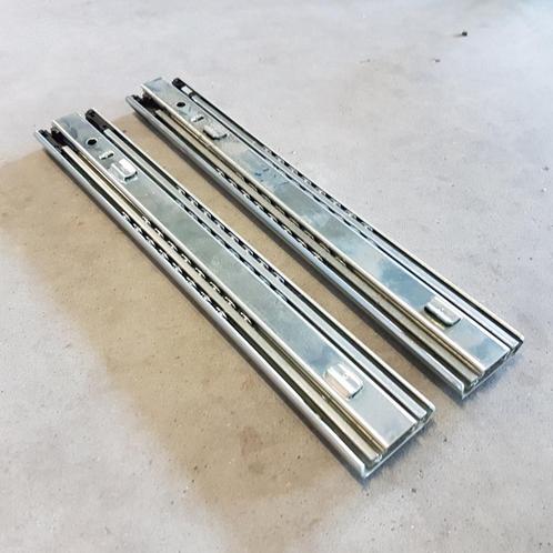 Ladegeleiders 37/73 cm - met rem, Doe-het-zelf en Verbouw, IJzerwaren en Bevestigingsmiddelen, Gebruikt