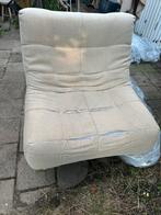 Heerlijke grote fauteuil Design creme wit *loveseat*, Huis en Inrichting, Fauteuils, Ophalen, Gebruikt, 100 tot 125 cm, Design
