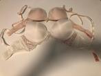 2 Hunkemoller push up bh 70C ZGAN, Beige, Ophalen of Verzenden, BH