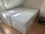 Brimnes bedbank IKEA, Huis en Inrichting, Ophalen, Zo goed als nieuw, Tweepersoons, 80 cm
