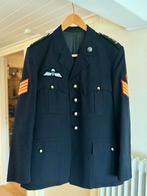 Uniform jasje + broek maat 48k (herenmaat M), Carnaval, Maat 48/50 (M), Ophalen of Verzenden, Kleding