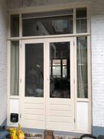 Openslaande deur met kozijn., 75 tot 150 cm, Deurkozijn, Ophalen of Verzenden, Zo goed als nieuw