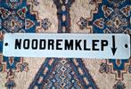 Orgineel oud Emaille bordje NS, Ophalen of Verzenden, Gebruikt, Reclamebord